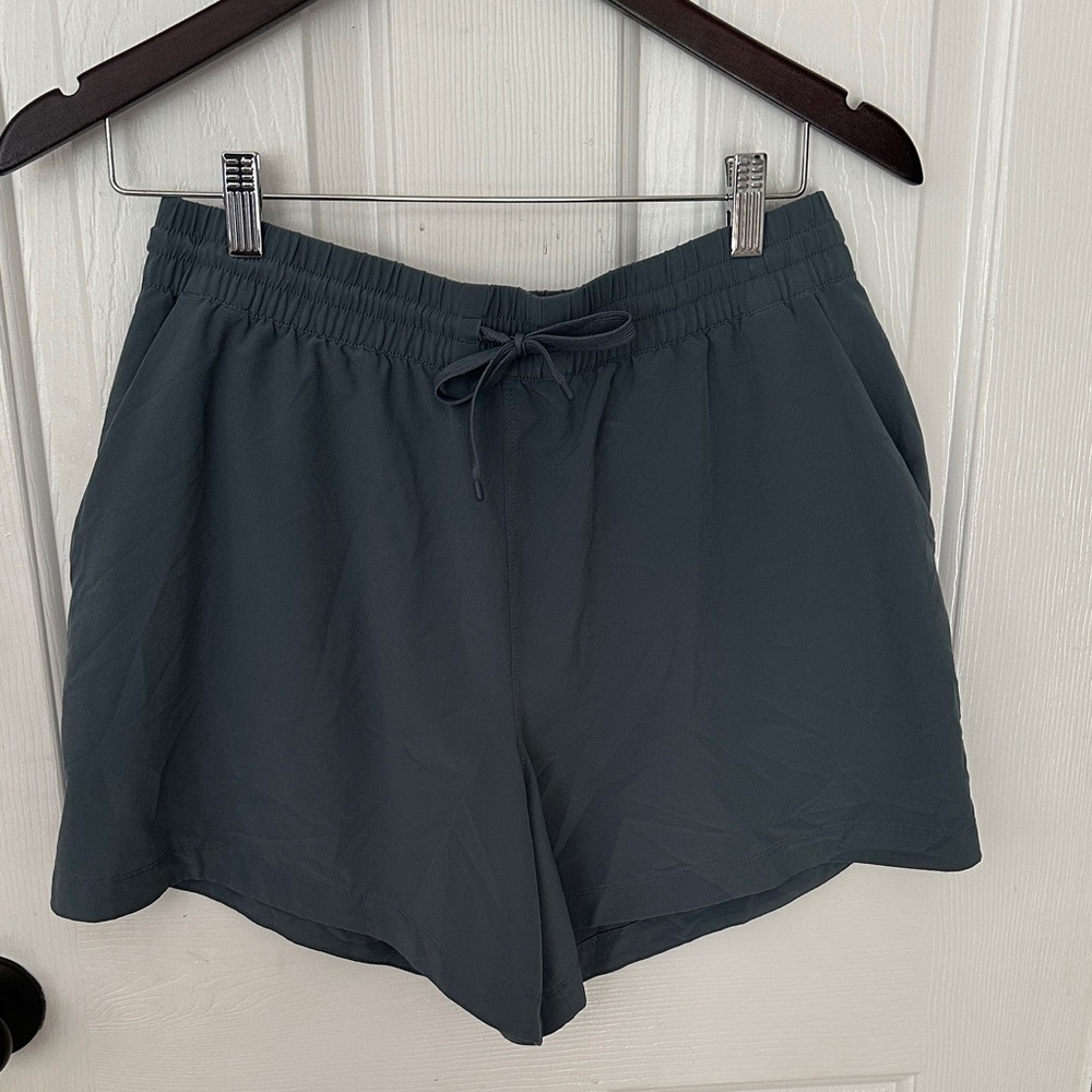 Gray/blue Patagonia Trail  Shorts with Lightweight Material
